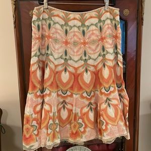 Ellie Tahari Colorful Skirt